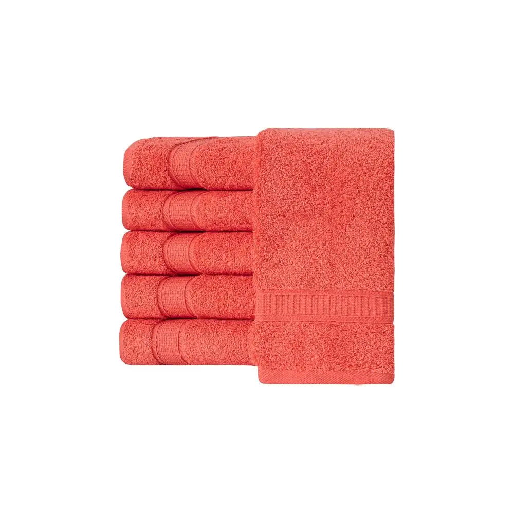 Turkish Cotton Hand Towel Set of 6 by La'Hammam La'Hammam