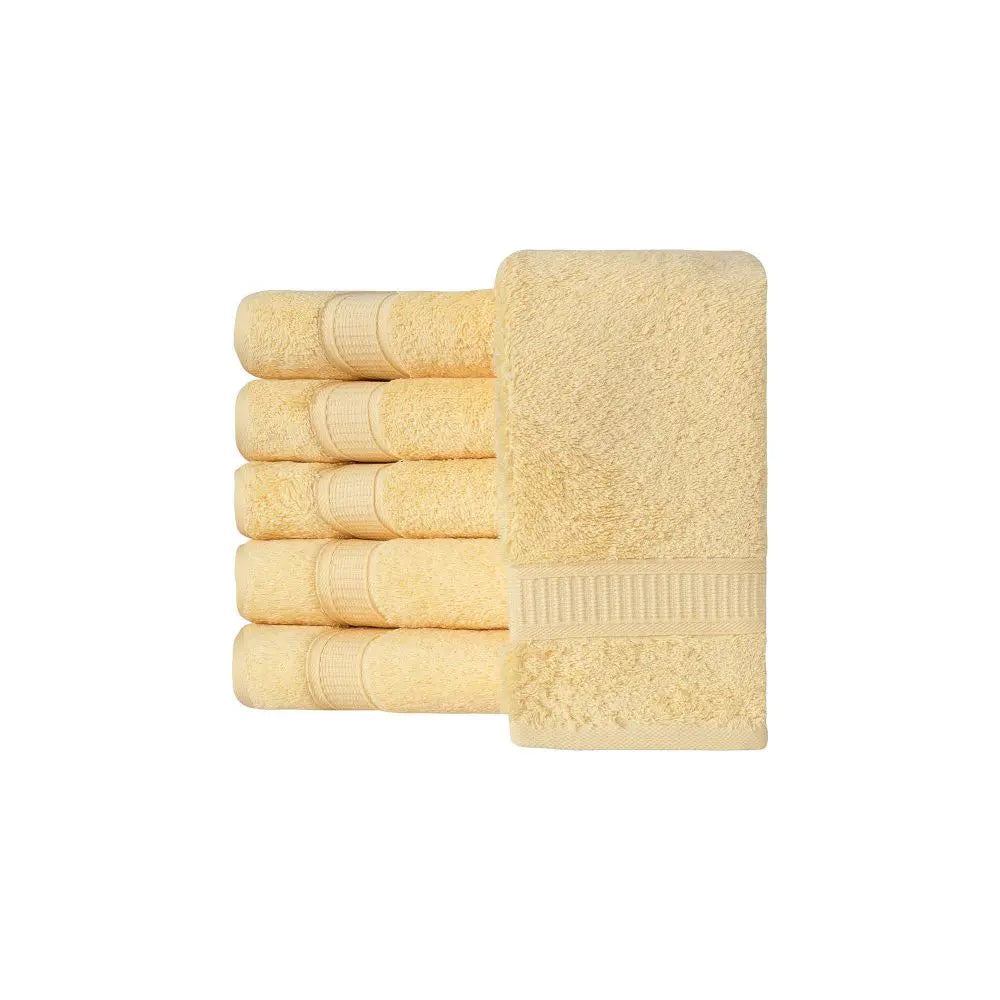 Turkish Cotton Hand Towel Set of 6 by La'Hammam La'Hammam