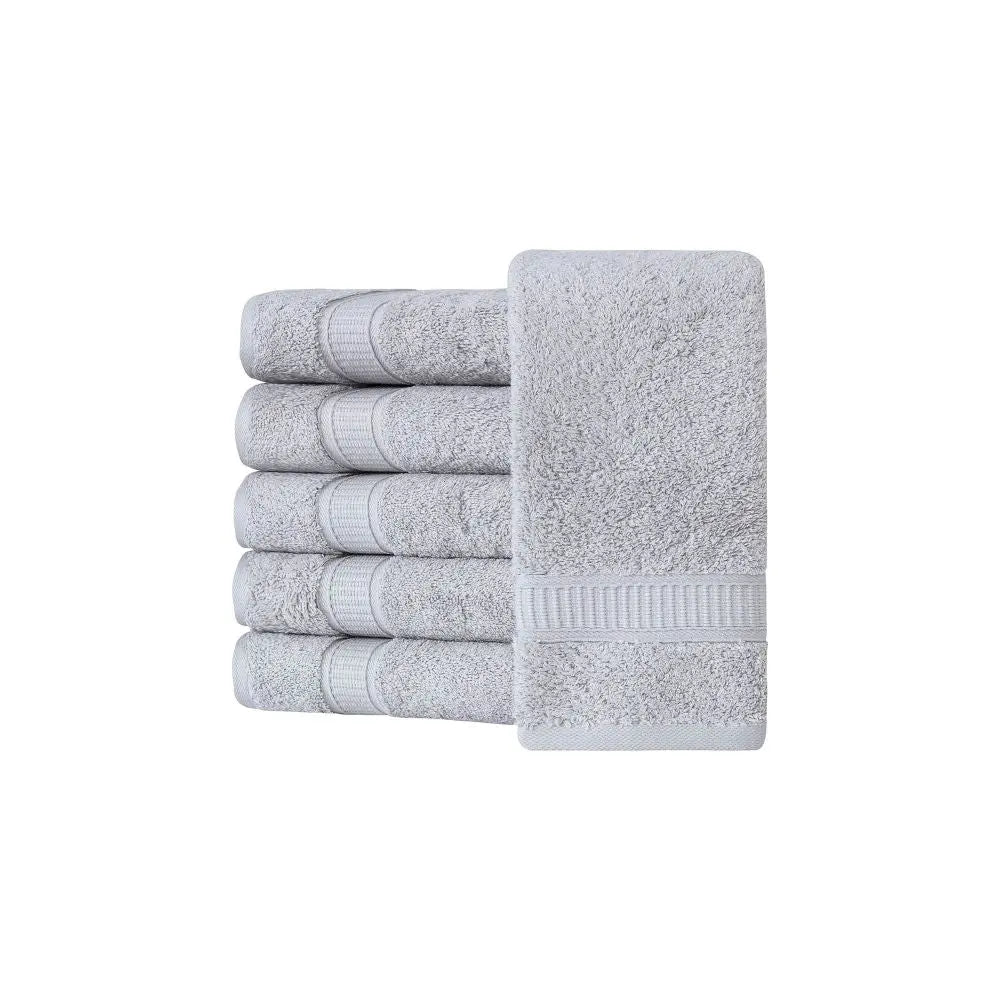 Turkish Cotton Hand Towel Set of 6 by La'Hammam La'Hammam