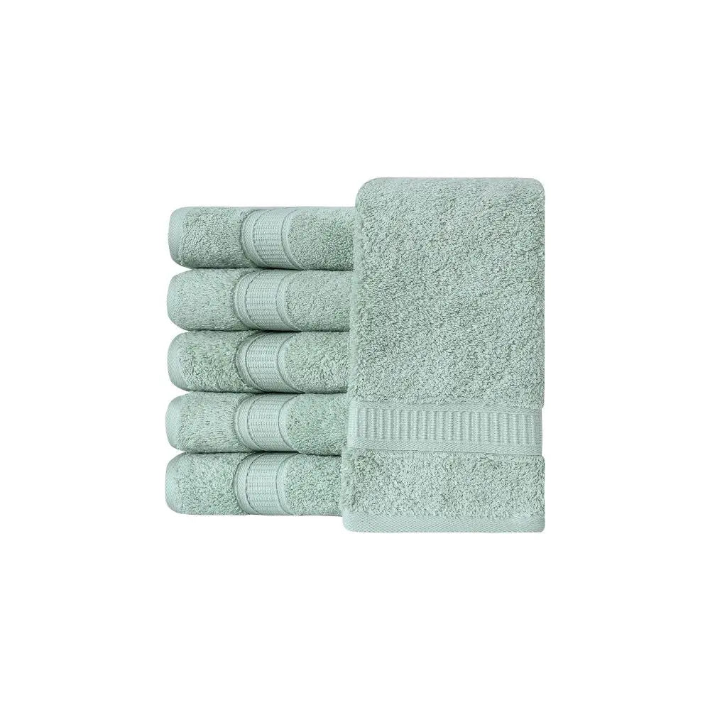 Turkish Cotton Hand Towel Set of 6 by La'Hammam La'Hammam