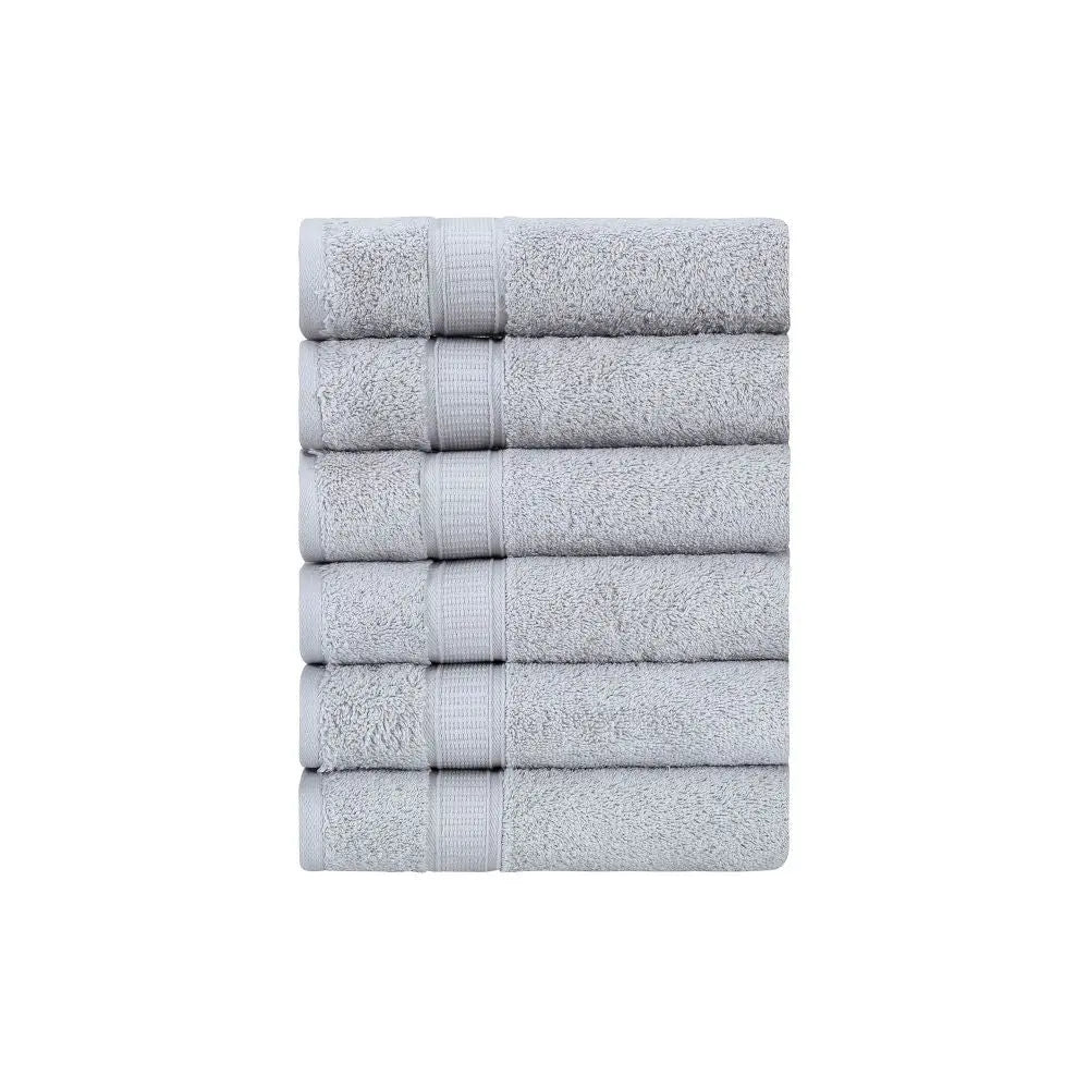 Turkish Cotton Hand Towel Set of 6 by La'Hammam La'Hammam