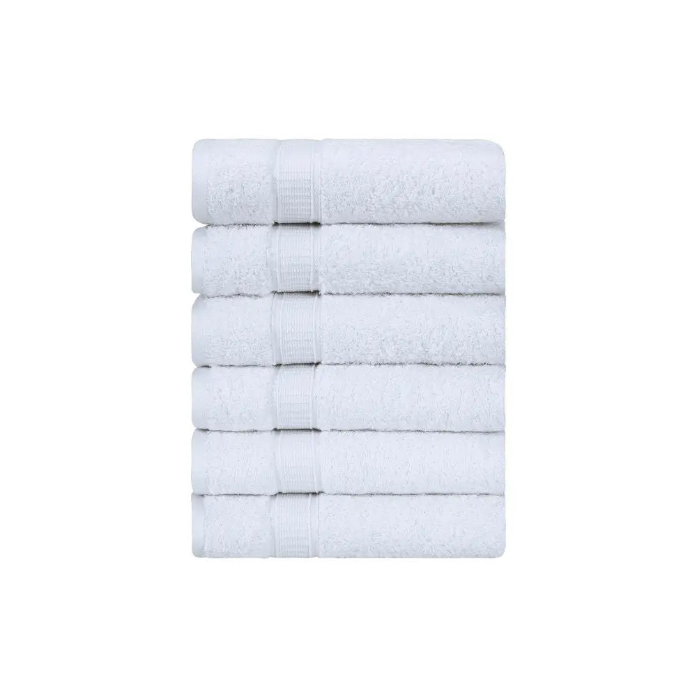 Turkish Cotton Hand Towel Set of 6 by La'Hammam La'Hammam