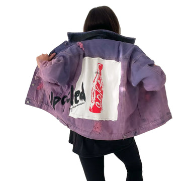 'UPCYCLED' by W+G Denim Jacket by Wren + Glory Wren + Glory