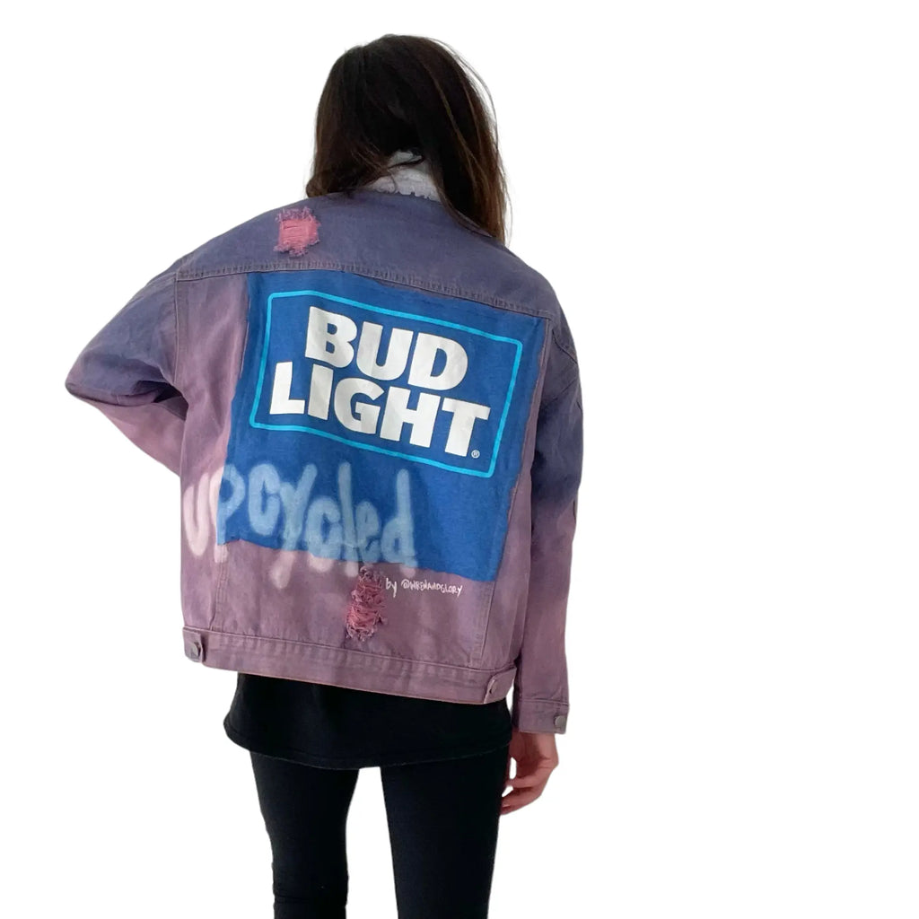 'UPCYCLED' by W+G Denim Jacket by Wren + Glory Wren + Glory