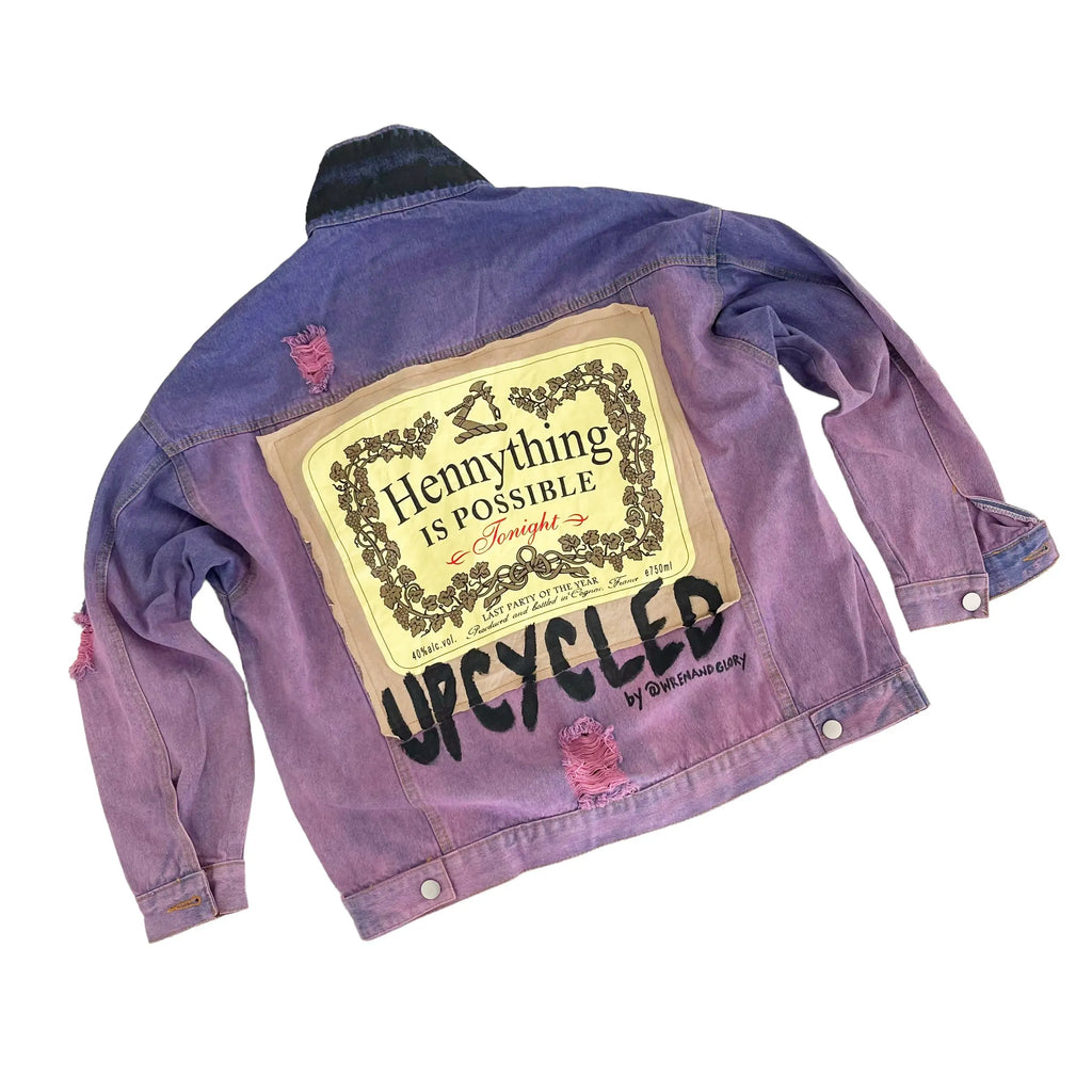 'UPCYCLED' by W+G Denim Jacket by Wren + Glory Wren + Glory