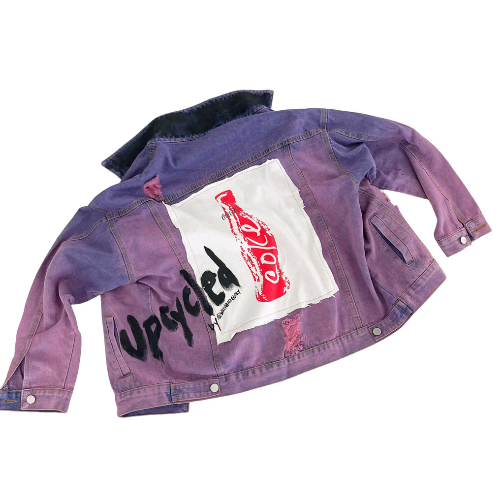 'UPCYCLED' by W+G Denim Jacket by Wren + Glory Wren + Glory