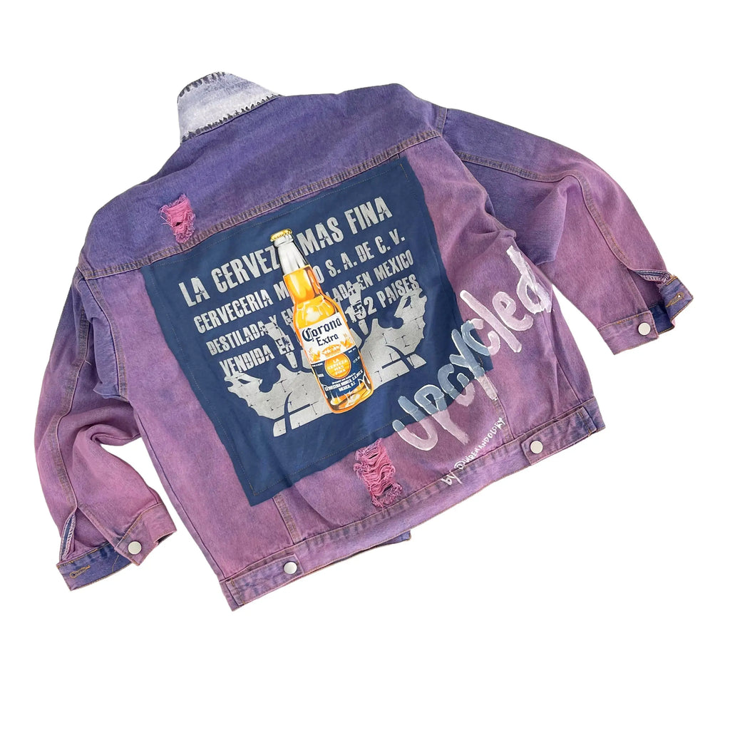 'UPCYCLED' by W+G Denim Jacket by Wren + Glory Wren + Glory