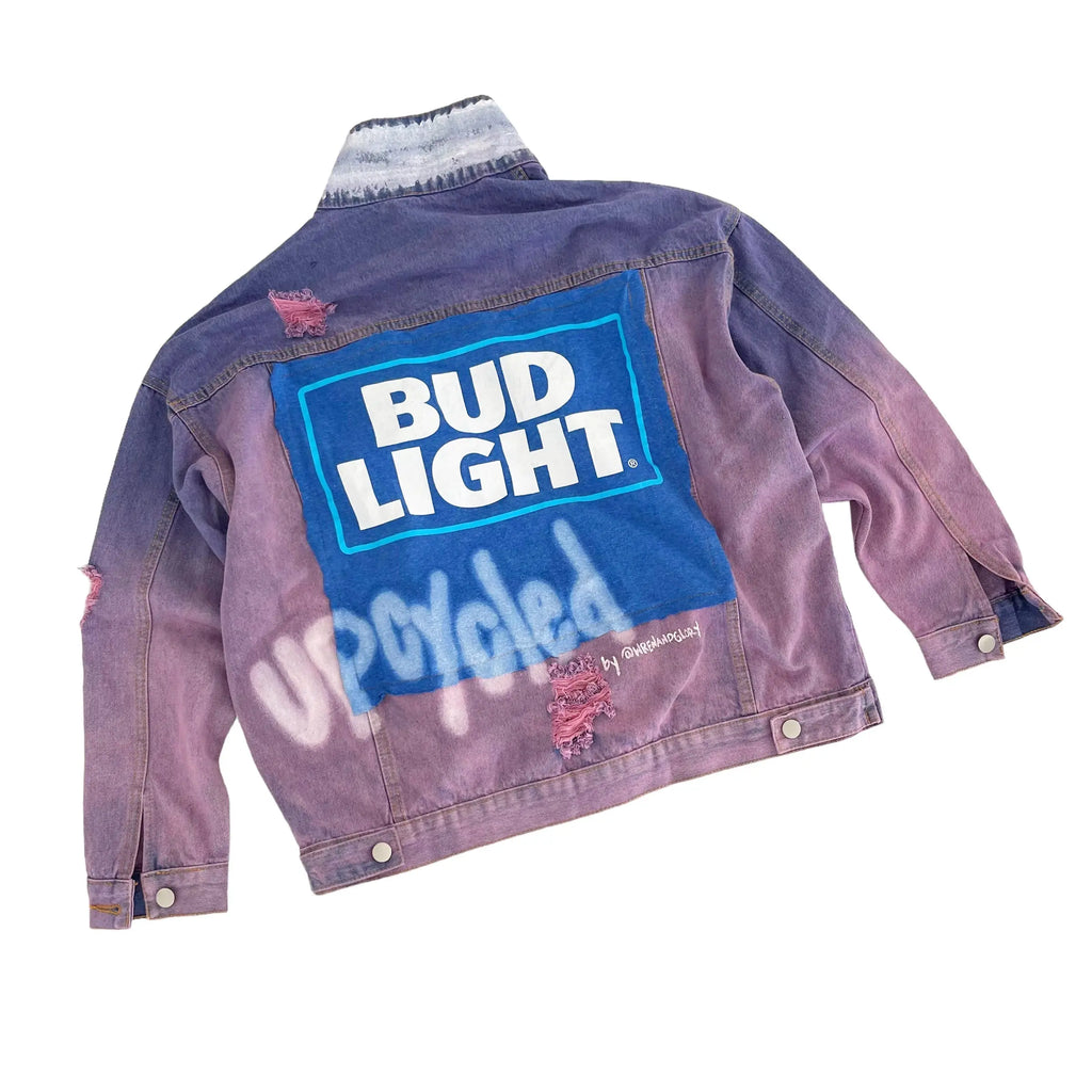 'UPCYCLED' by W+G Denim Jacket by Wren + Glory Wren + Glory