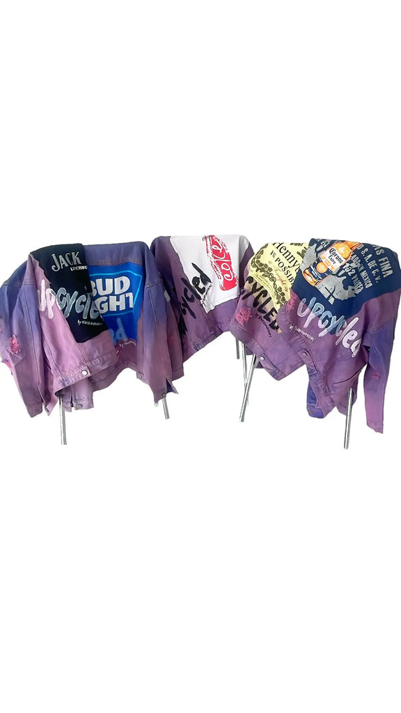 'UPCYCLED' by W+G Denim Jacket by Wren + Glory Wren + Glory