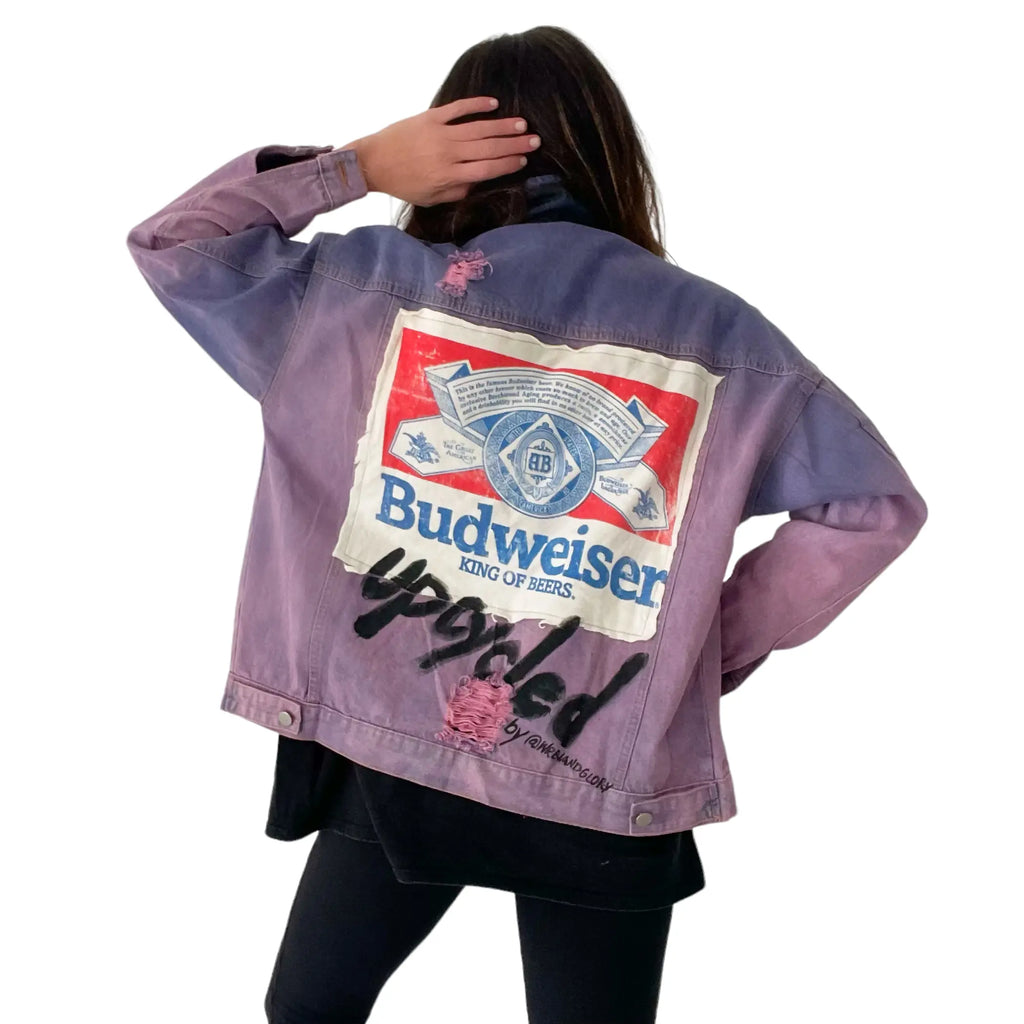 'UPCYCLED' by W+G Denim Jacket by Wren + Glory Wren + Glory