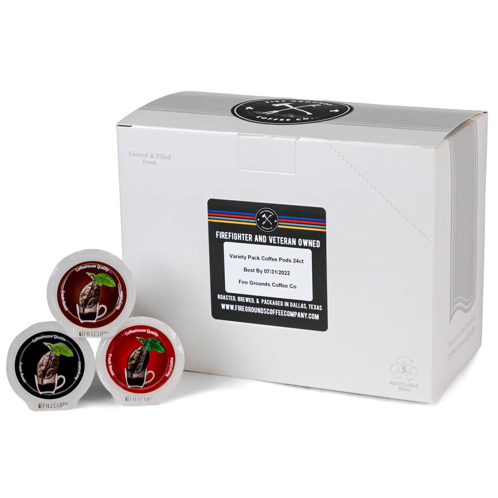 Variety Pack Coffee Pods by fire grounds coffee company fire grounds coffee company
