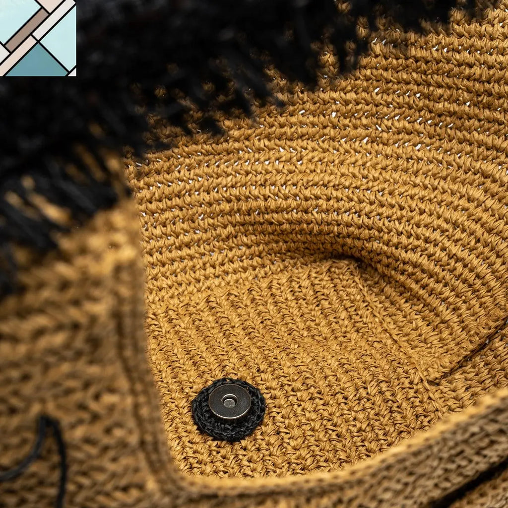 Virgo Italian Knit Leather Bag TULLAA