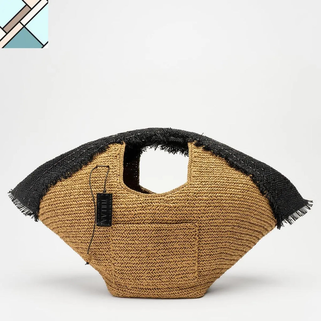 Virgo Italian Knit Leather Bag TULLAA