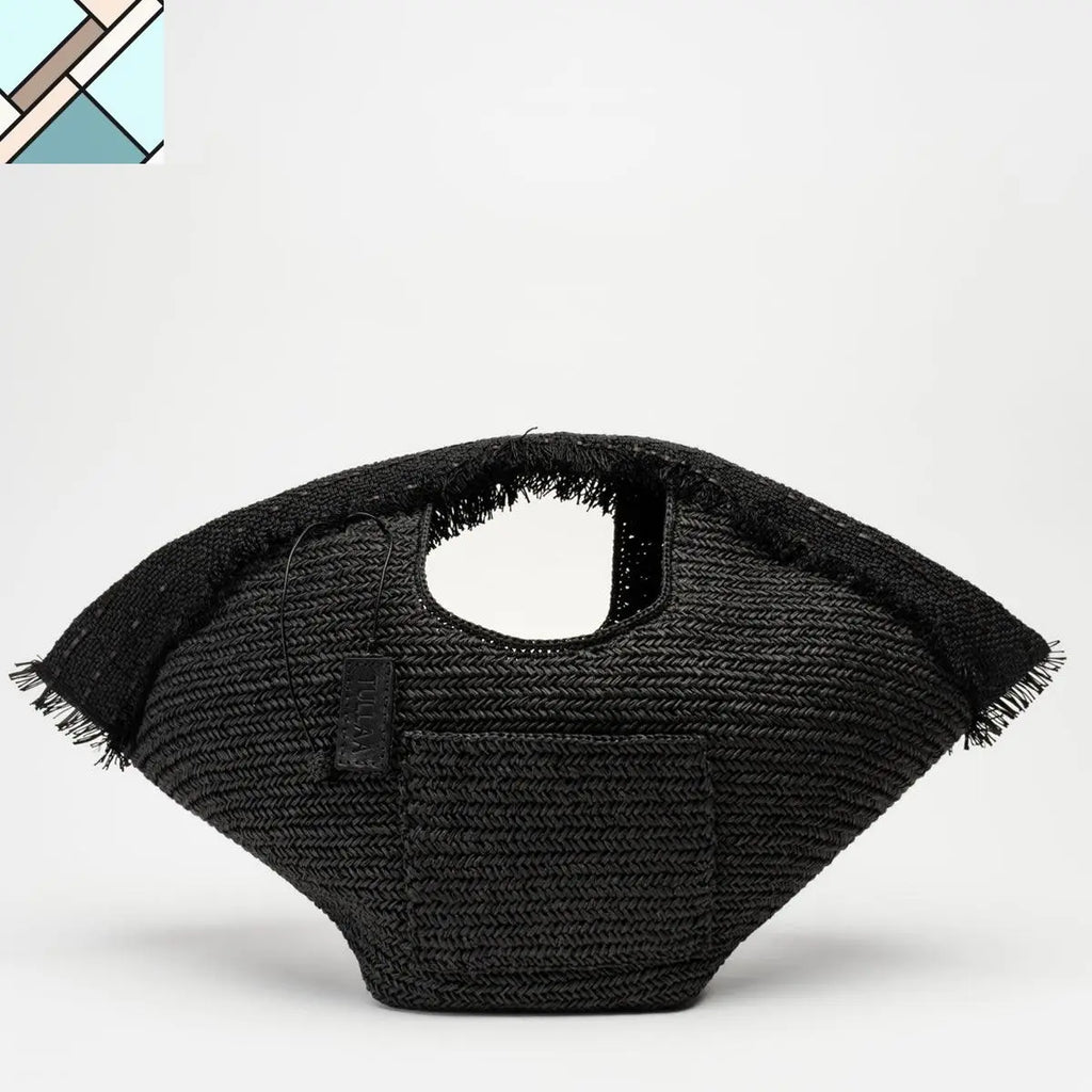 Virgo Italian Knit Leather Bag TULLAA