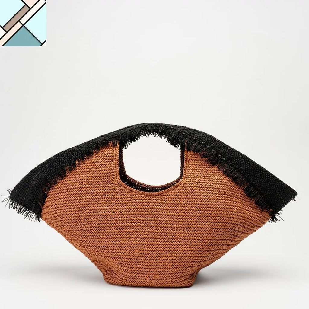Virgo Italian Knit Leather Bag TULLAA
