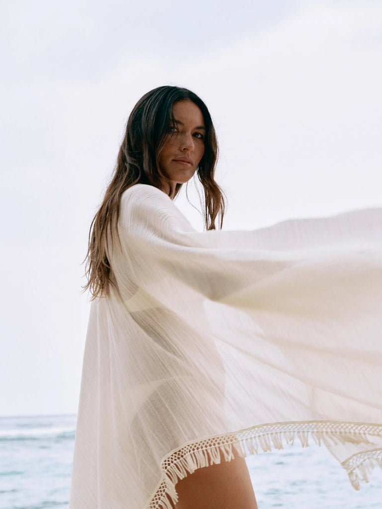 Vista Kimono - Natural by The Handloom The Handloom