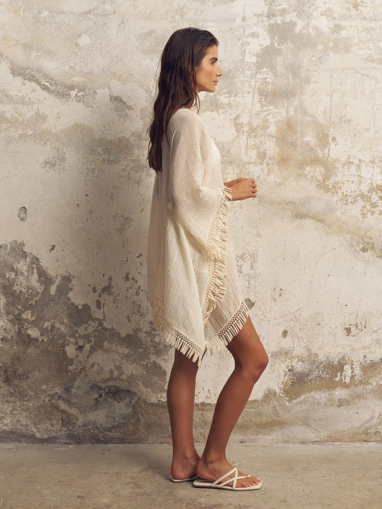 Vista Kimono - Natural by The Handloom The Handloom