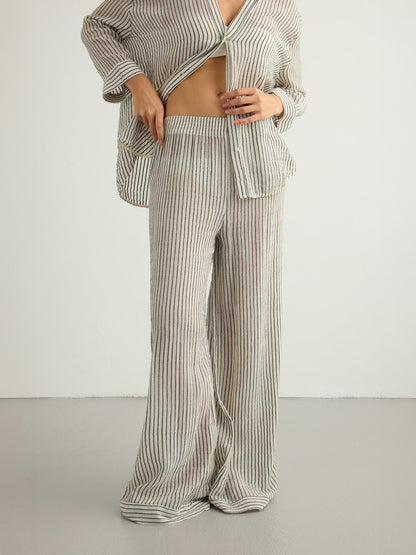 Voyage Set - Black Stripes