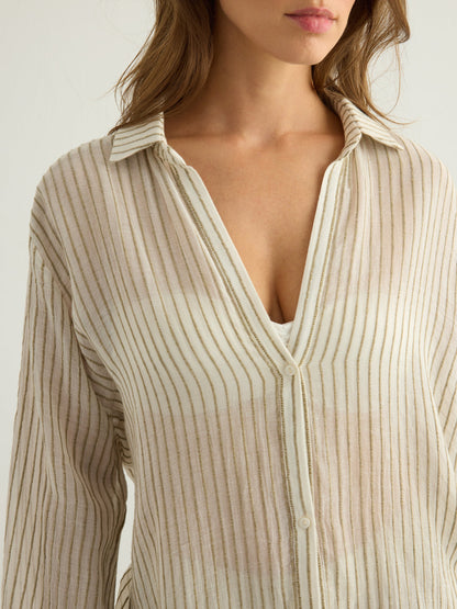 Voyage Set - Khaki Green Stripes