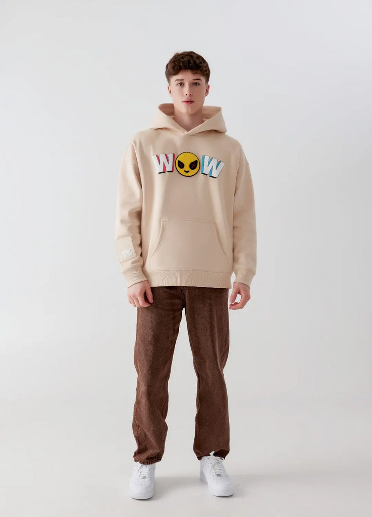 WOW  "Mood" Emoji Hoodie by Amoo Amoo