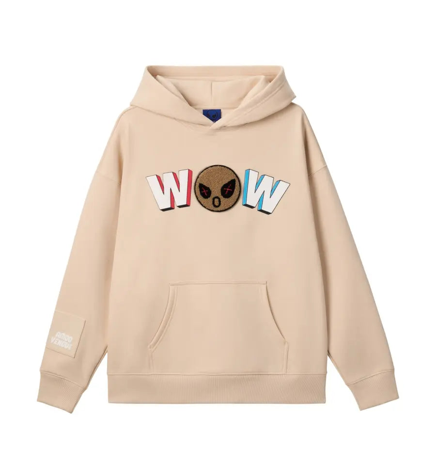 WOW  "Mood" Emoji Hoodie by Amoo Amoo