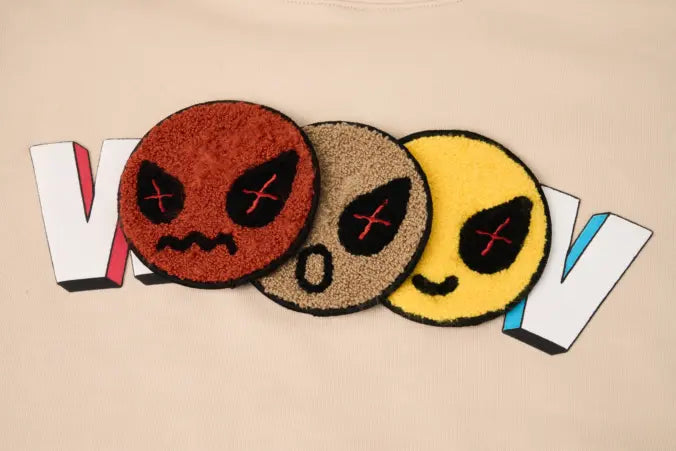 WOW  "Mood" Emoji Hoodie by Amoo Amoo