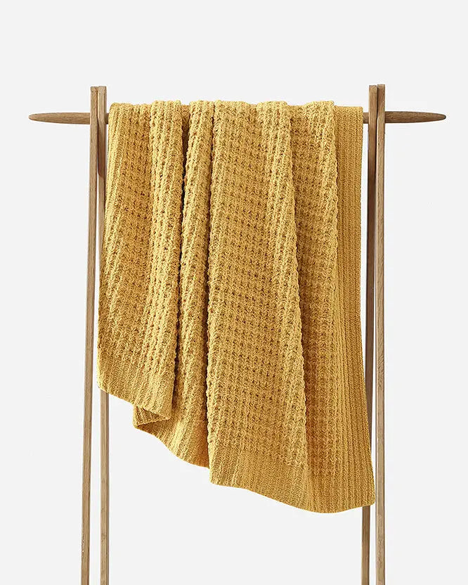 Waffle Lightweight Throw by Sunday Citizen Sunday Citizen