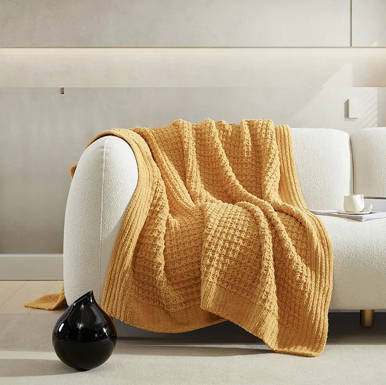 Waffle Lightweight Throw by Sunday Citizen Sunday Citizen