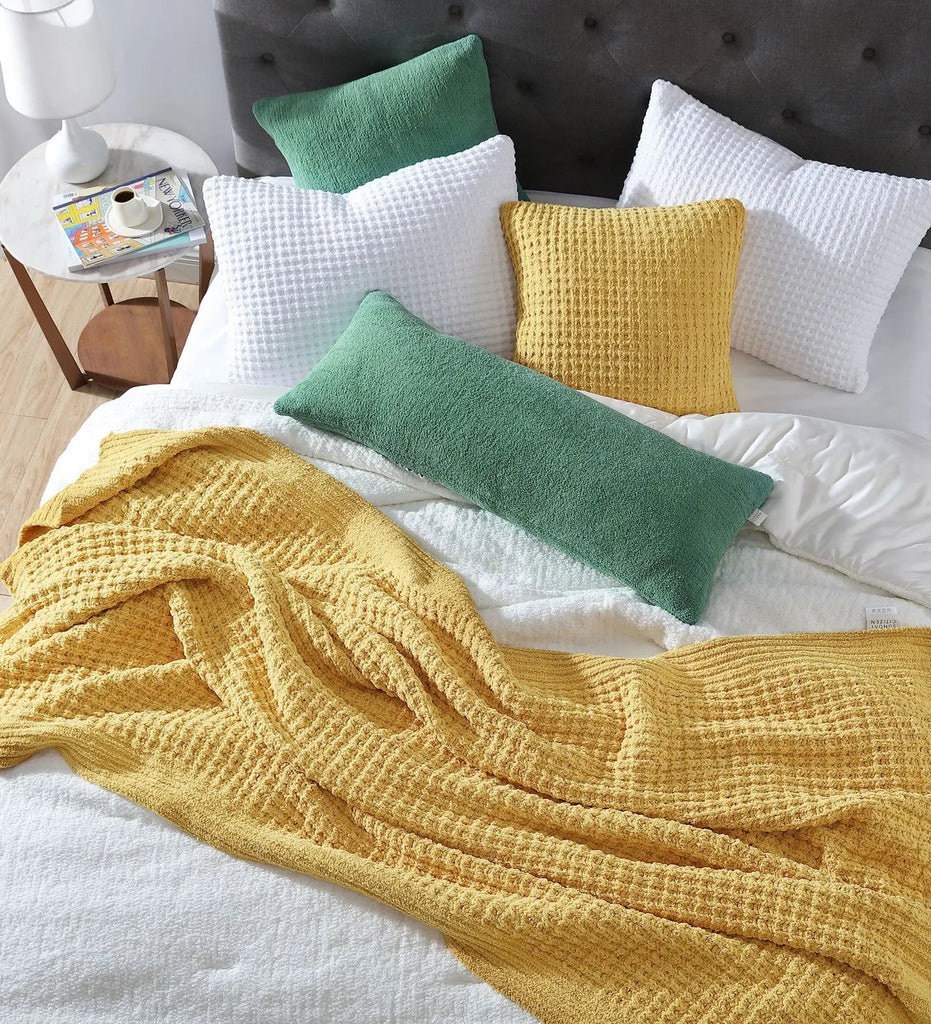 Waffle Lightweight Throw by Sunday Citizen Sunday Citizen