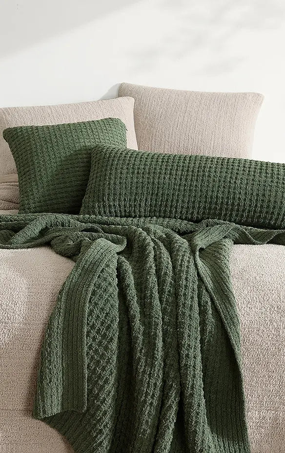 Waffle Lightweight Throw by Sunday Citizen Sunday Citizen
