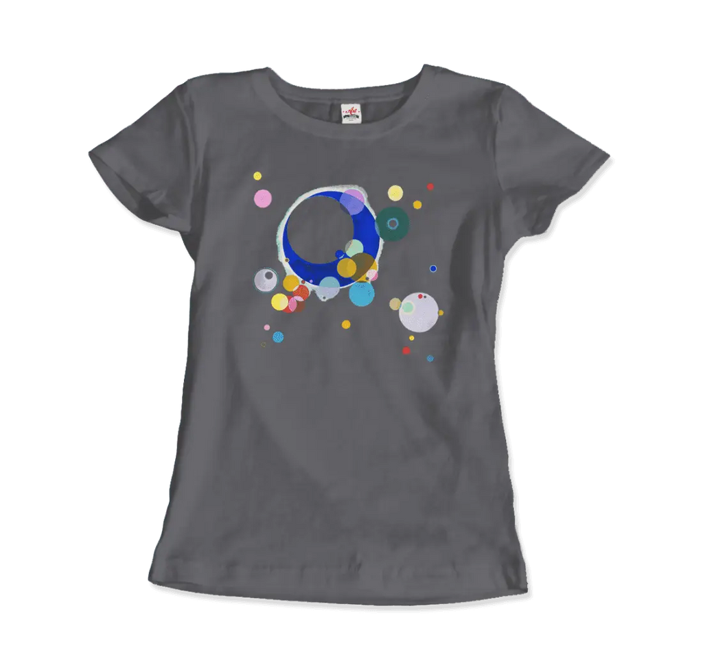 Wassily Kandinsky Several Circles, 1926 Artwork T-Shirt by Art-O-Rama Shop ART-O-RAMA-SHOP
