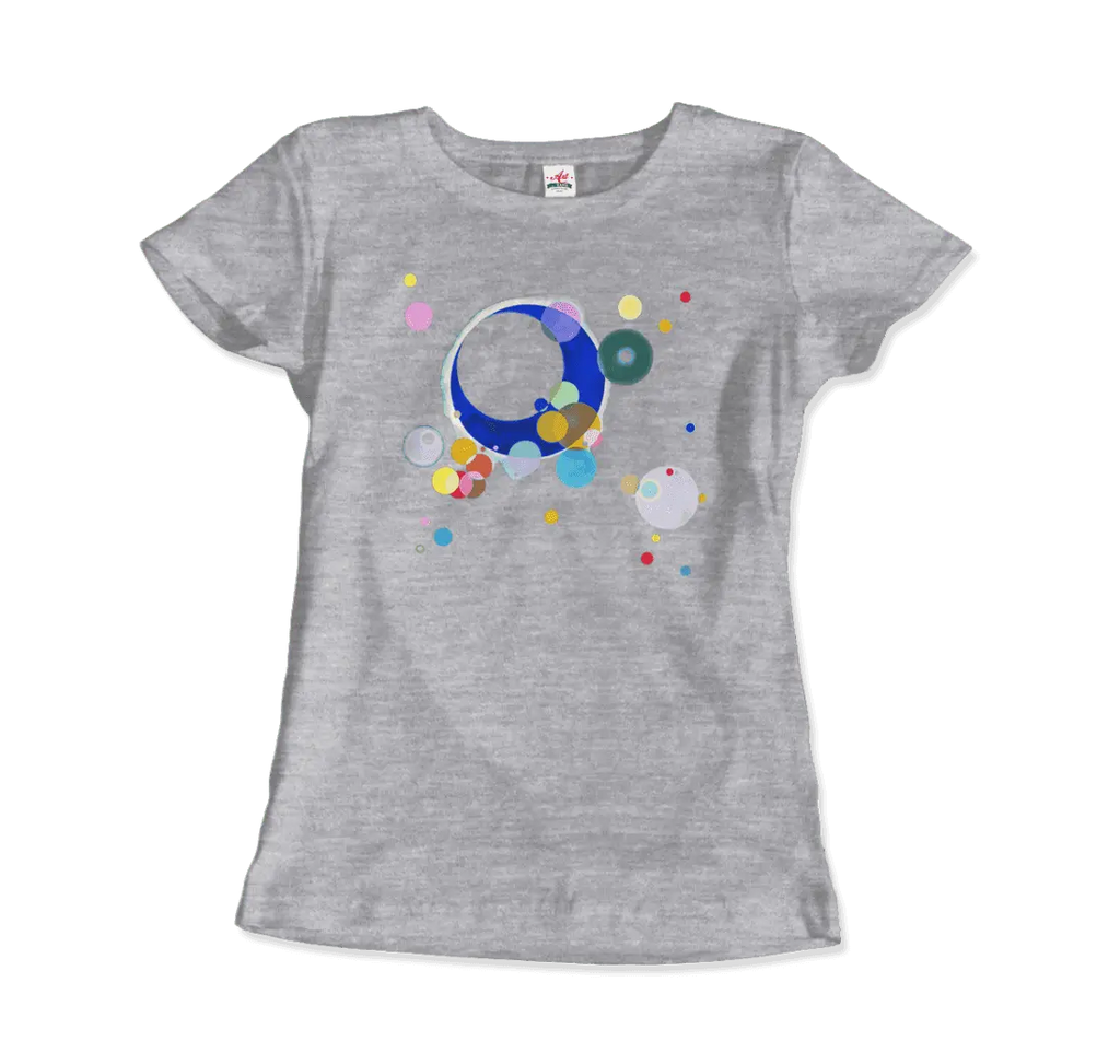 Wassily Kandinsky Several Circles, 1926 Artwork T-Shirt by Art-O-Rama Shop ART-O-RAMA-SHOP