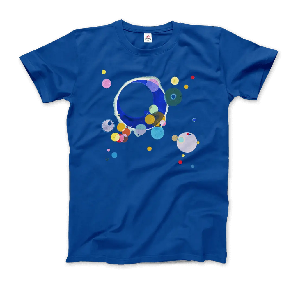 Wassily Kandinsky Several Circles, 1926 Artwork T-Shirt by Art-O-Rama Shop ART-O-RAMA-SHOP