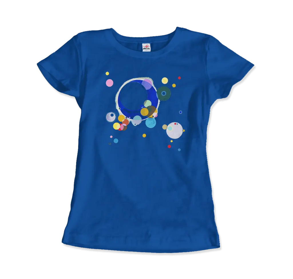 Wassily Kandinsky Several Circles, 1926 Artwork T-Shirt by Art-O-Rama Shop ART-O-RAMA-SHOP