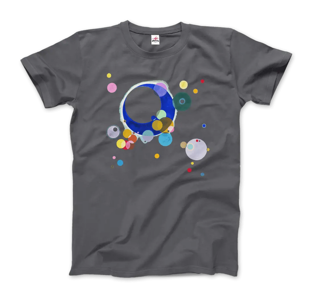 Wassily Kandinsky Several Circles, 1926 Artwork T-Shirt by Art-O-Rama Shop ART-O-RAMA-SHOP