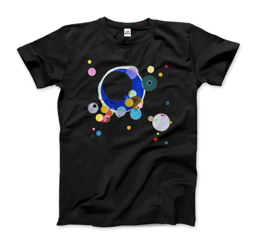 Wassily Kandinsky Several Circles, 1926 Artwork T-Shirt by Art-O-Rama Shop ART-O-RAMA-SHOP