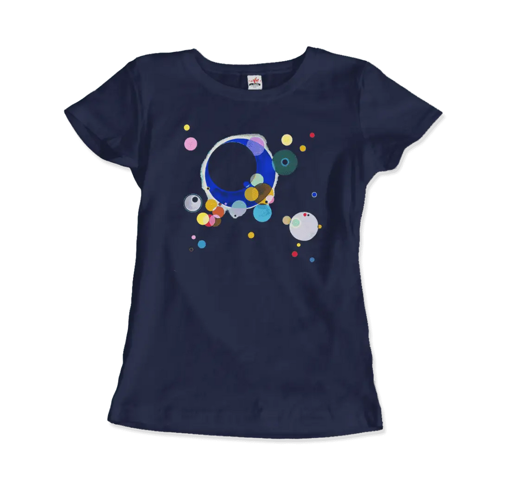 Wassily Kandinsky Several Circles, 1926 Artwork T-Shirt by Art-O-Rama Shop ART-O-RAMA-SHOP