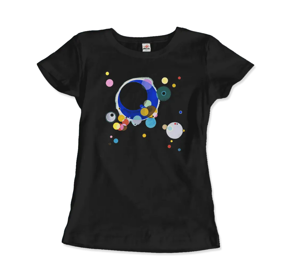 Wassily Kandinsky Several Circles, 1926 Artwork T-Shirt by Art-O-Rama Shop ART-O-RAMA-SHOP