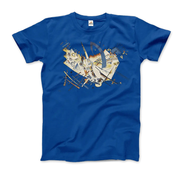 Wassily Kandinsky Untitled 1922, Artwork T-Shirt by Art-O-Rama Shop ART-O-RAMA-SHOP