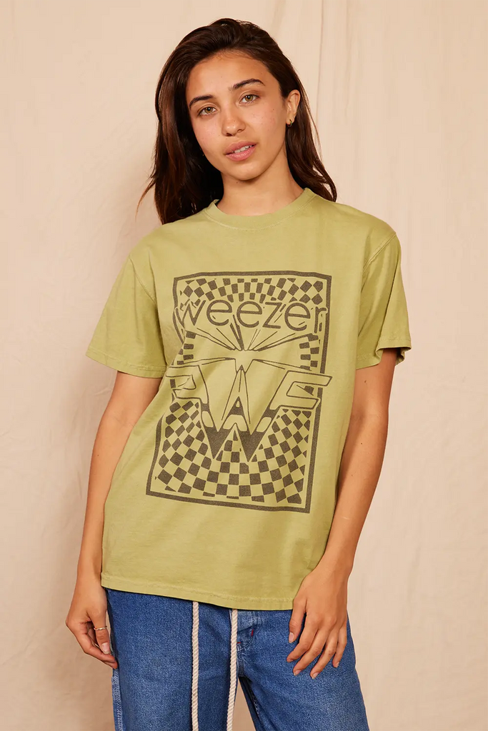 Weezer Checkered Tee by People of Leisure People of Leisure