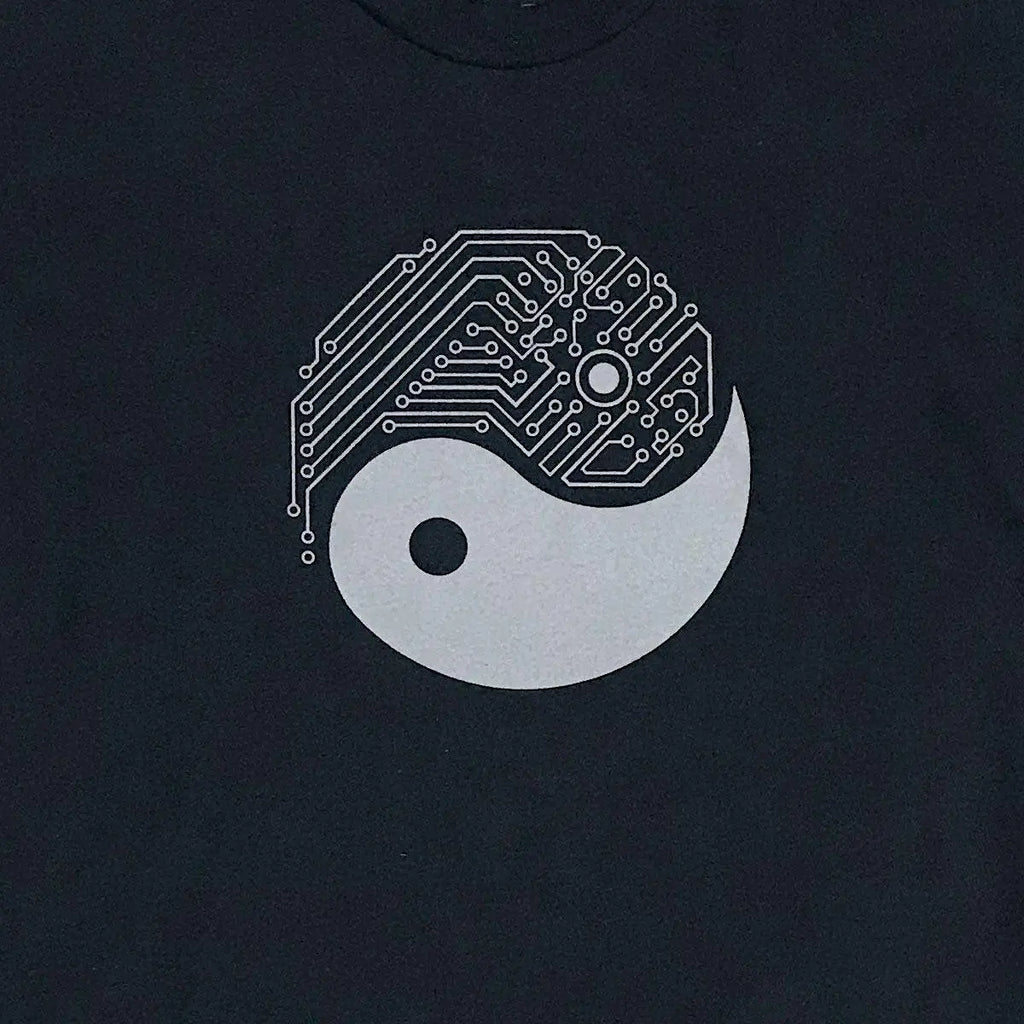 Yin Yang Tech T-Shirt by STORY SPARK STORY SPARK