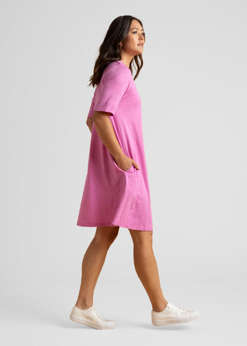 Good Tee Dress - Dahlia