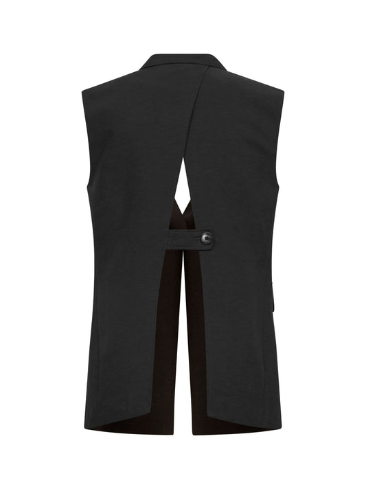 Moka Viscose and Linen Grifea Vest