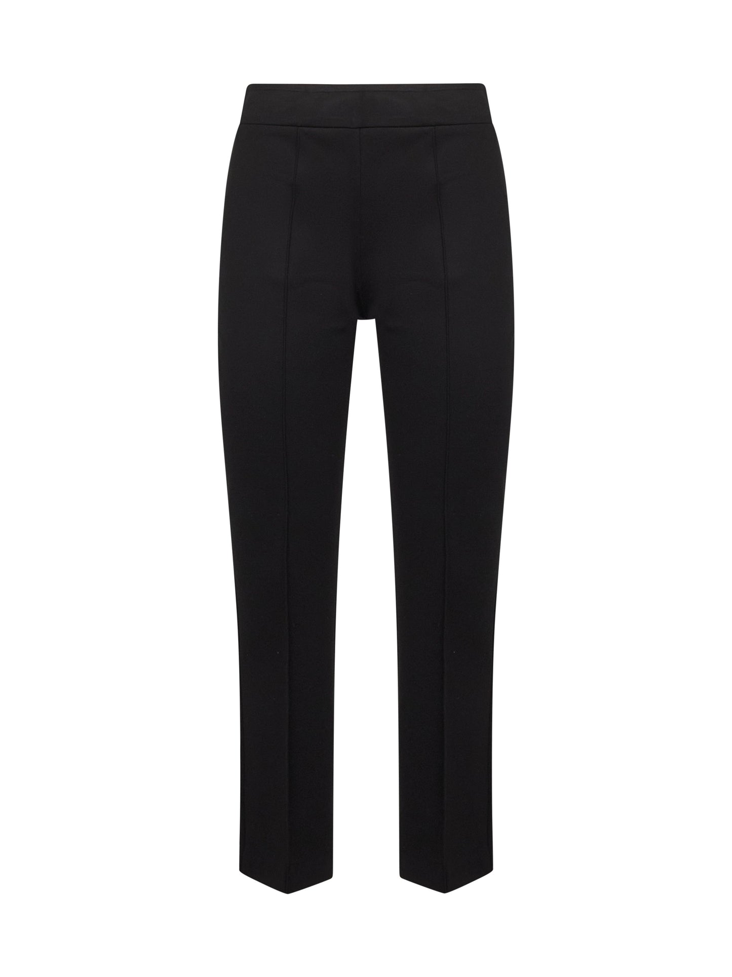 Onyx Stretch Jersey Trumpet Trousers
