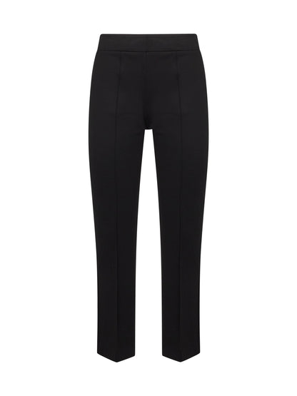 Onyx Stretch Jersey Trumpet Trousers
