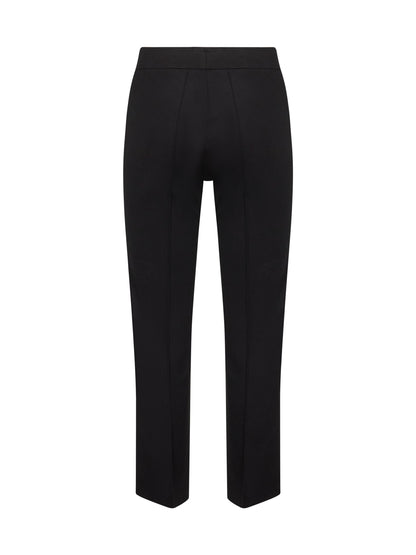 Onyx Stretch Jersey Trumpet Trousers