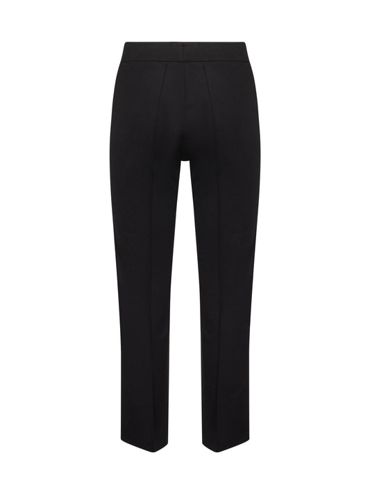 Onyx Stretch Jersey Trumpet Trousers