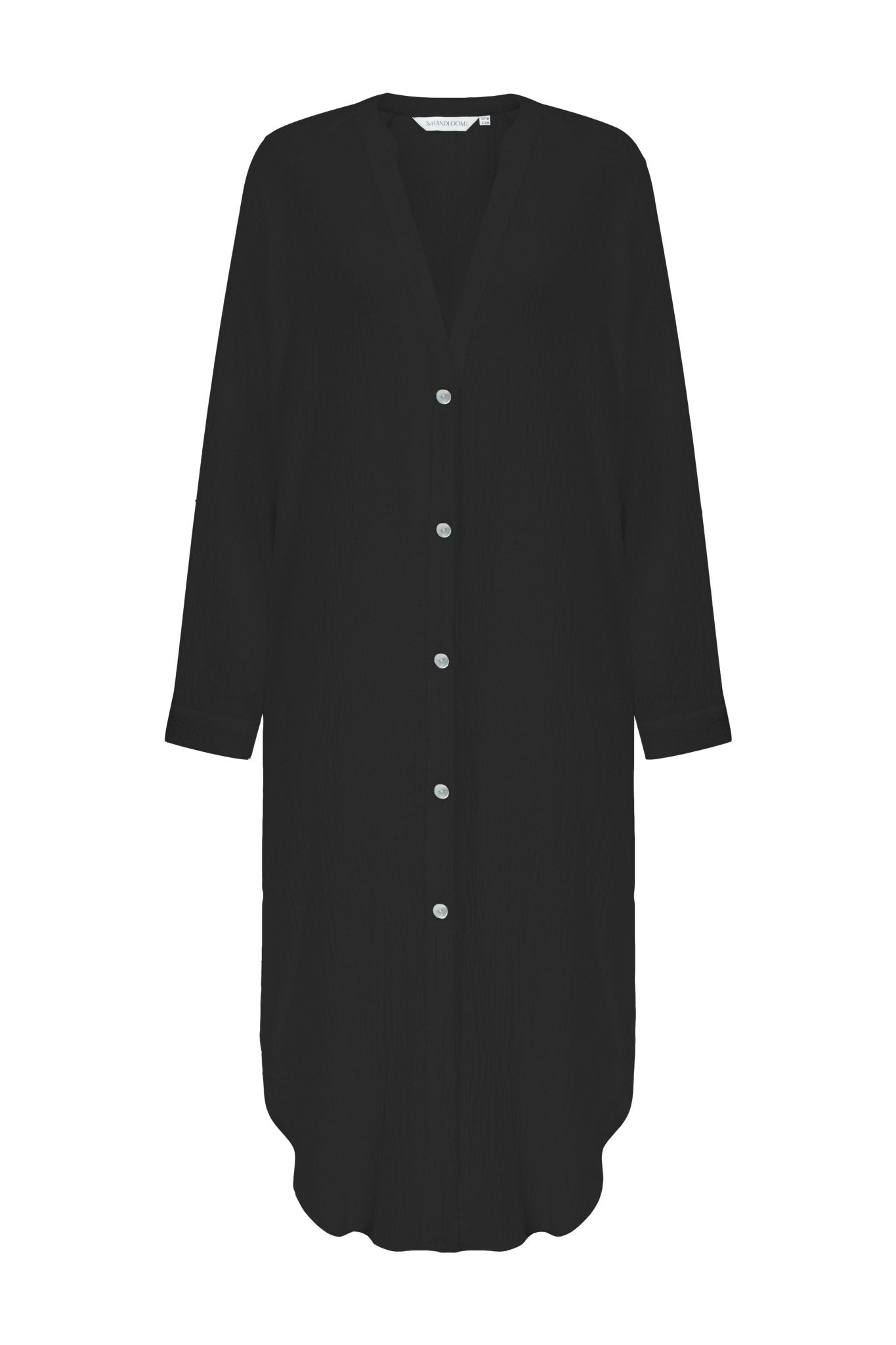 Terra Shirt Dress - Black
