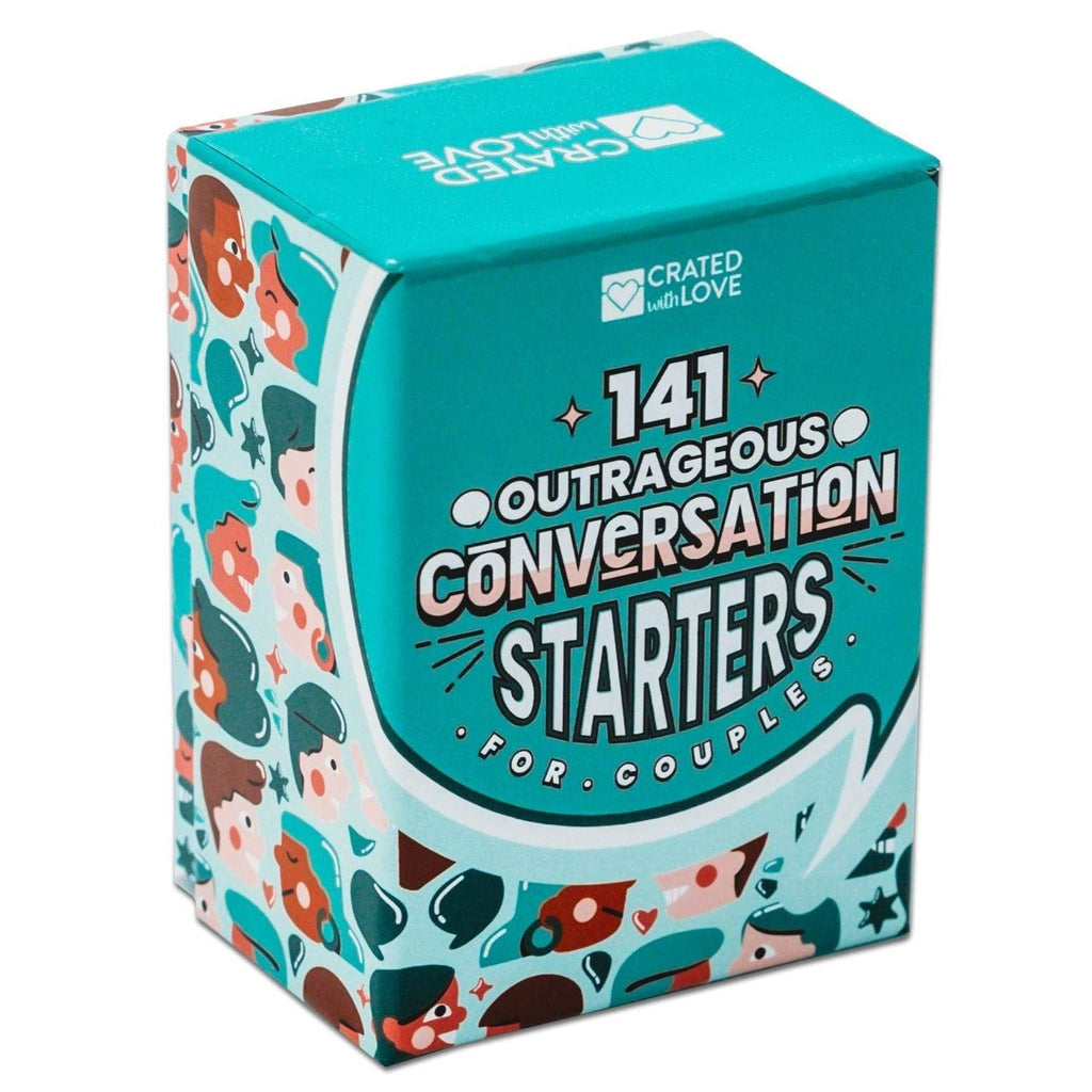 141 Outrageous Conversation Starters for Couples by Crated with Love - Ladiesse