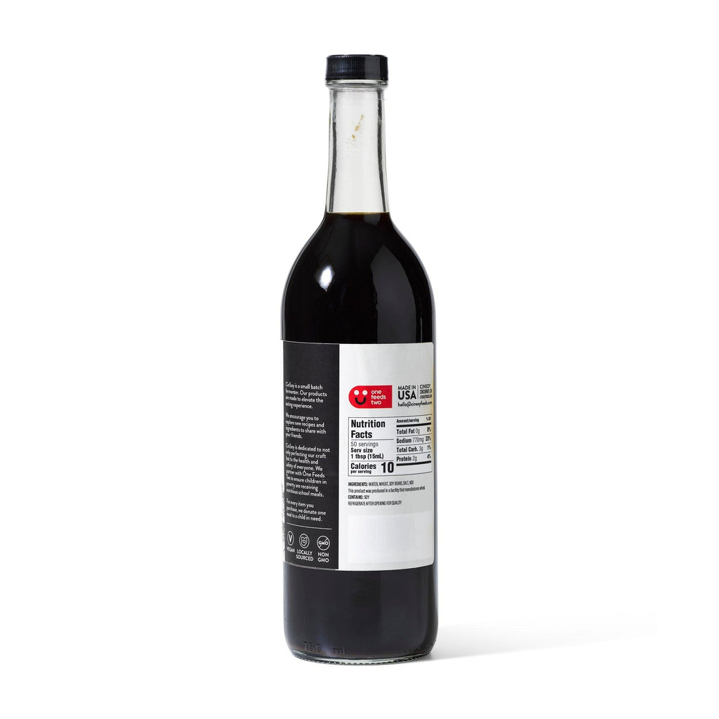 25oz Small Batch Soy Sauce by CinSoy Foods - Ladiesse